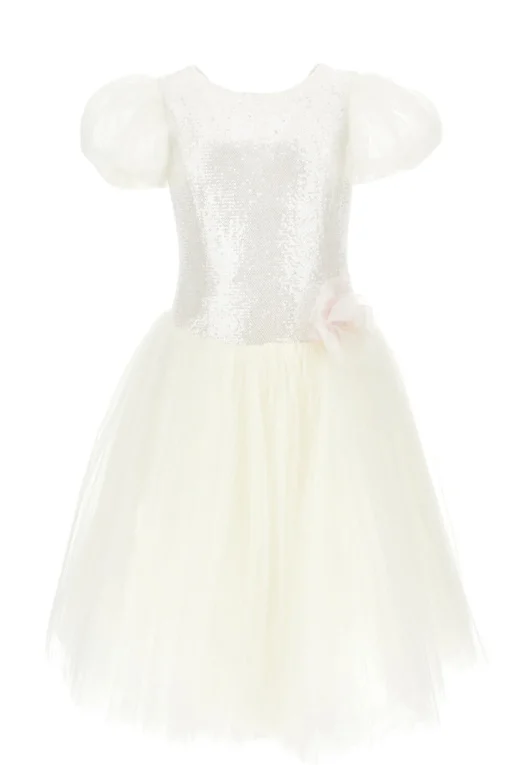 Abito in tulle con paillettes