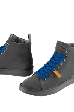 ankle boot suede faux four lining