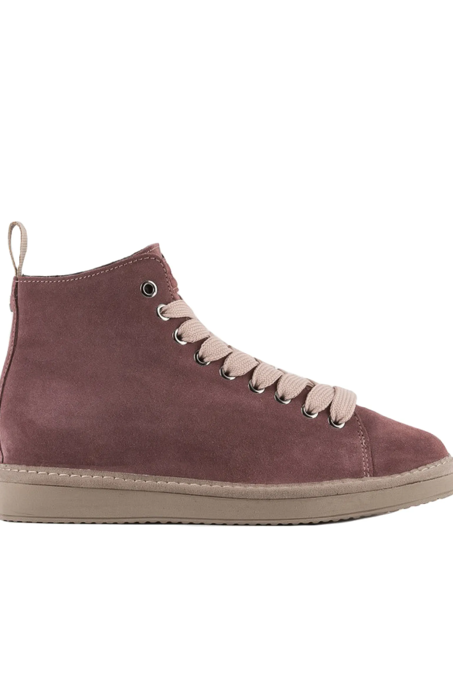 Ankle boot suede faux fur lining