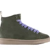 Ankle boot suede faux fur lining