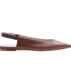 Ballerine in pelle