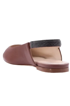 Ballerine in pelle