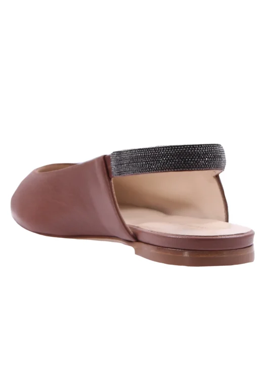Ballerine in pelle