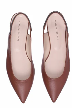 Ballerine in pelle