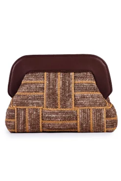 Borsa a mano in rafia