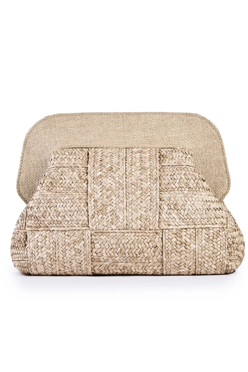 Borsa a mano in rafia
