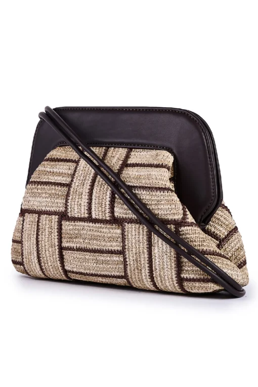 Borsa a mano in rafia