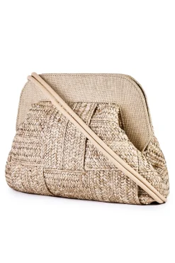 Borsa a mano in rafia