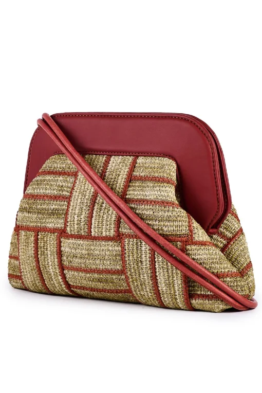 Borsa a mano in rafia