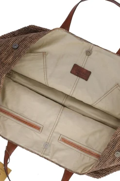 Borsa a mano in rafia
