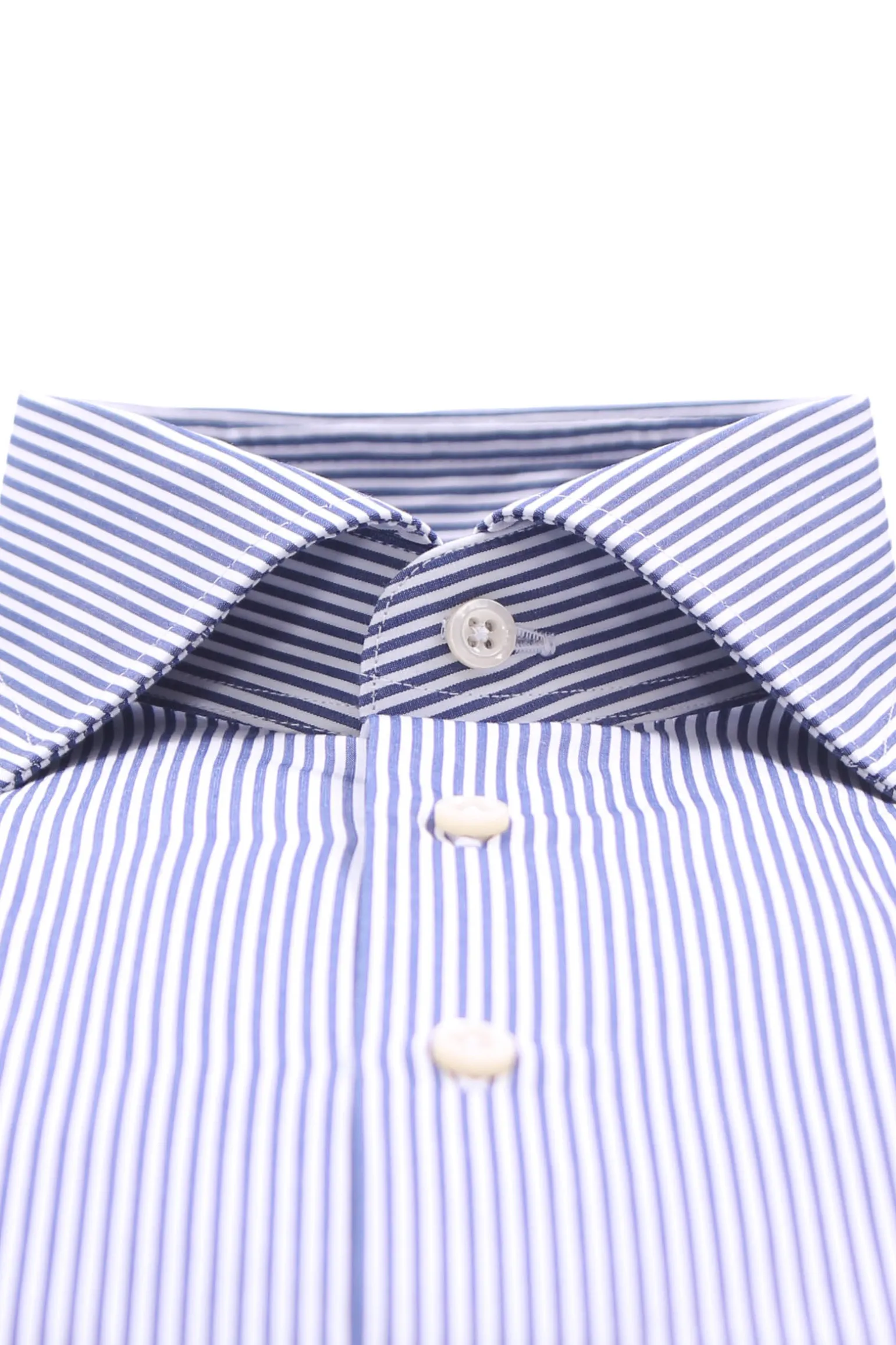 camicia a righe in cotone