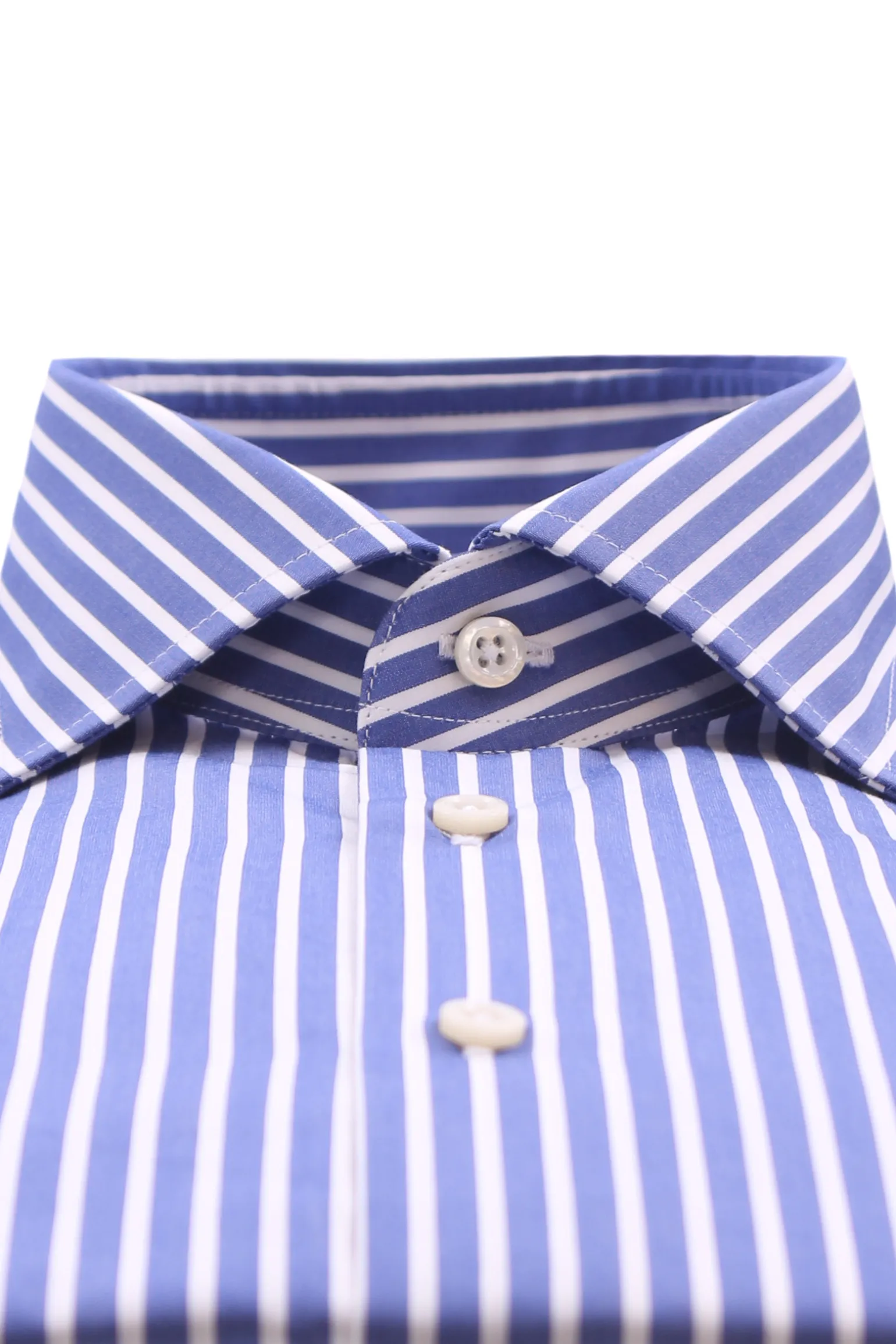camicia a righe in cotone