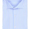 camicia in cotone a righe