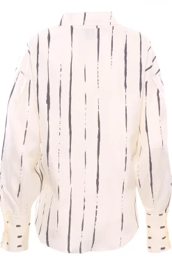 Camicia in seta stampata