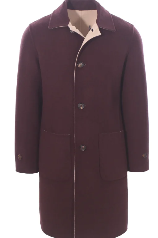 cappotto double reversibile