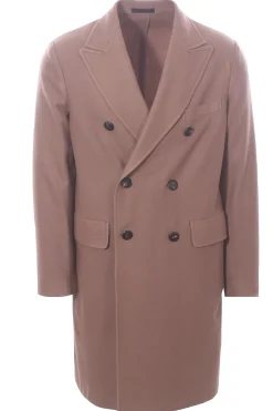 cappotto in cashmere lavato