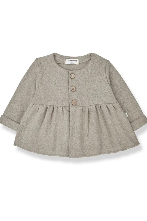 cardigan girocollo