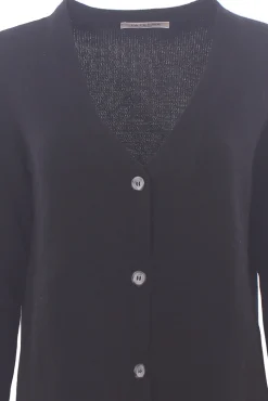 Cardigan in lana e cashmere