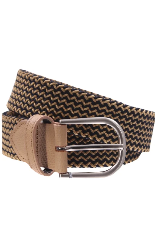 Cintura intreccio elastico bicolor