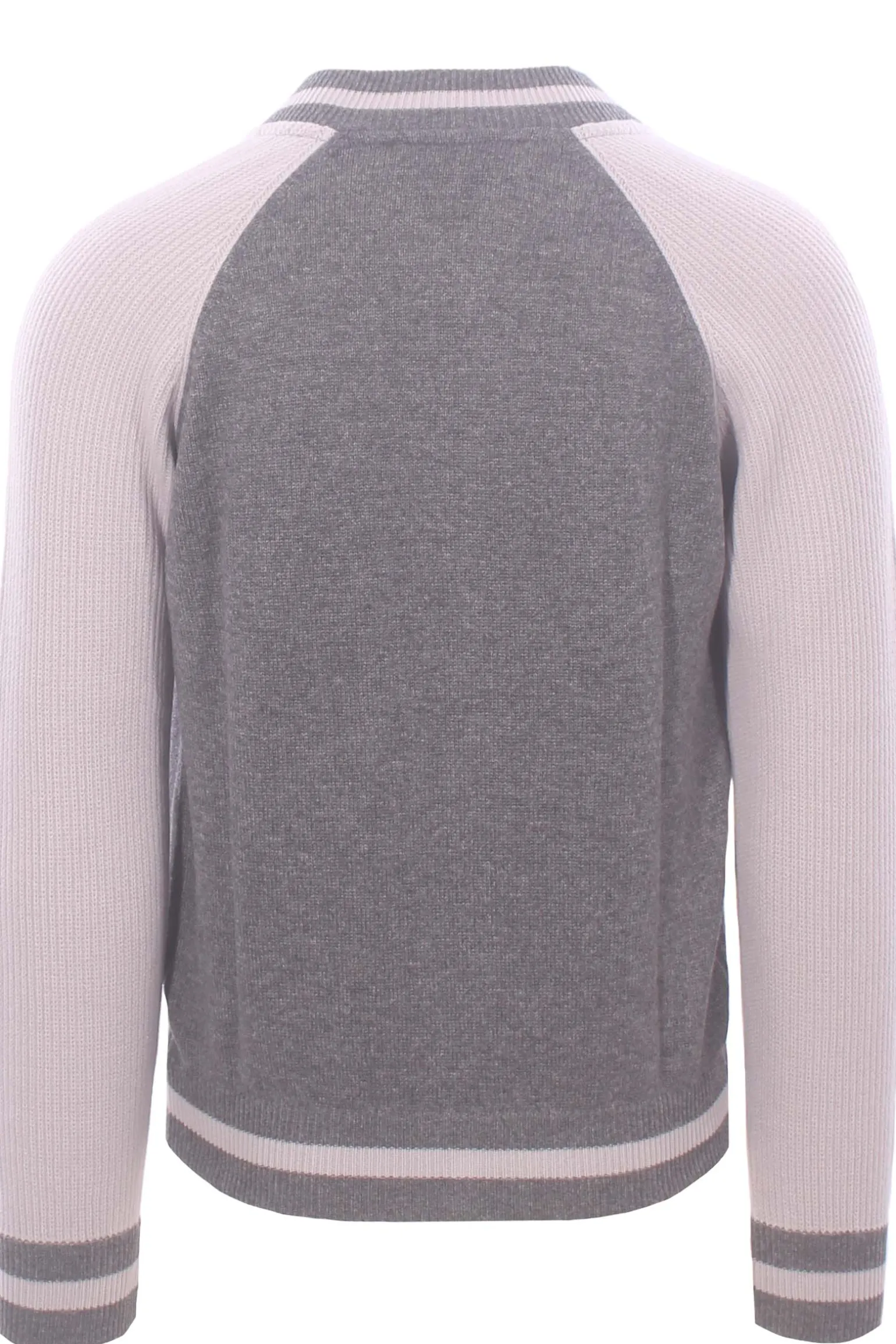 college full zip bicolore