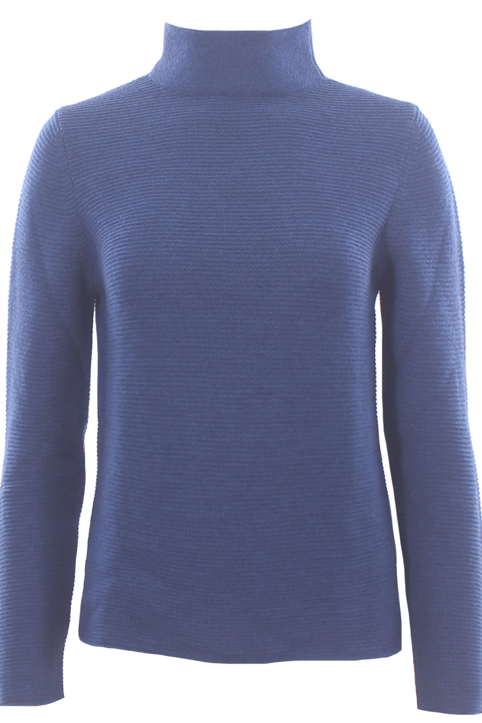 Collo alto in lana vergine