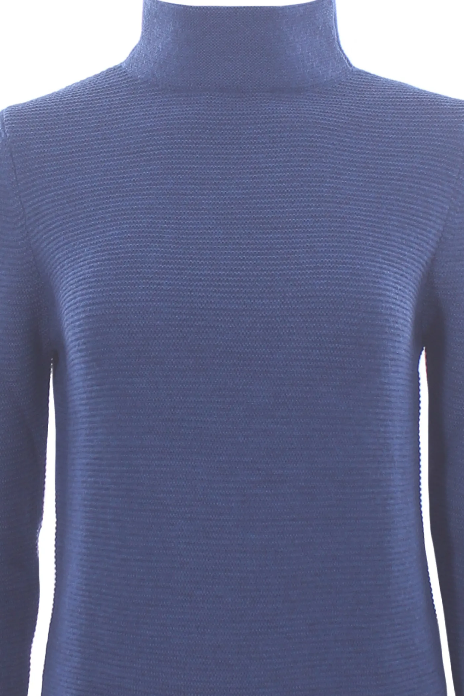 Collo alto in lana vergine