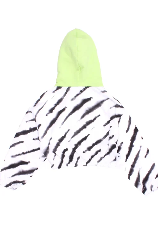 felpa corta full zip