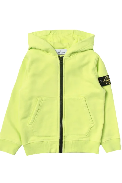 Felpa full zip con cappuccio