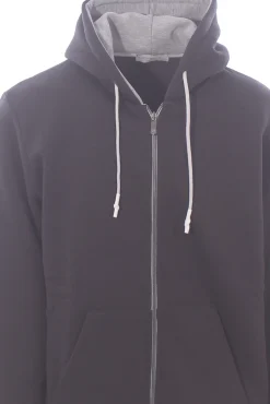 felpa marsupio full zip