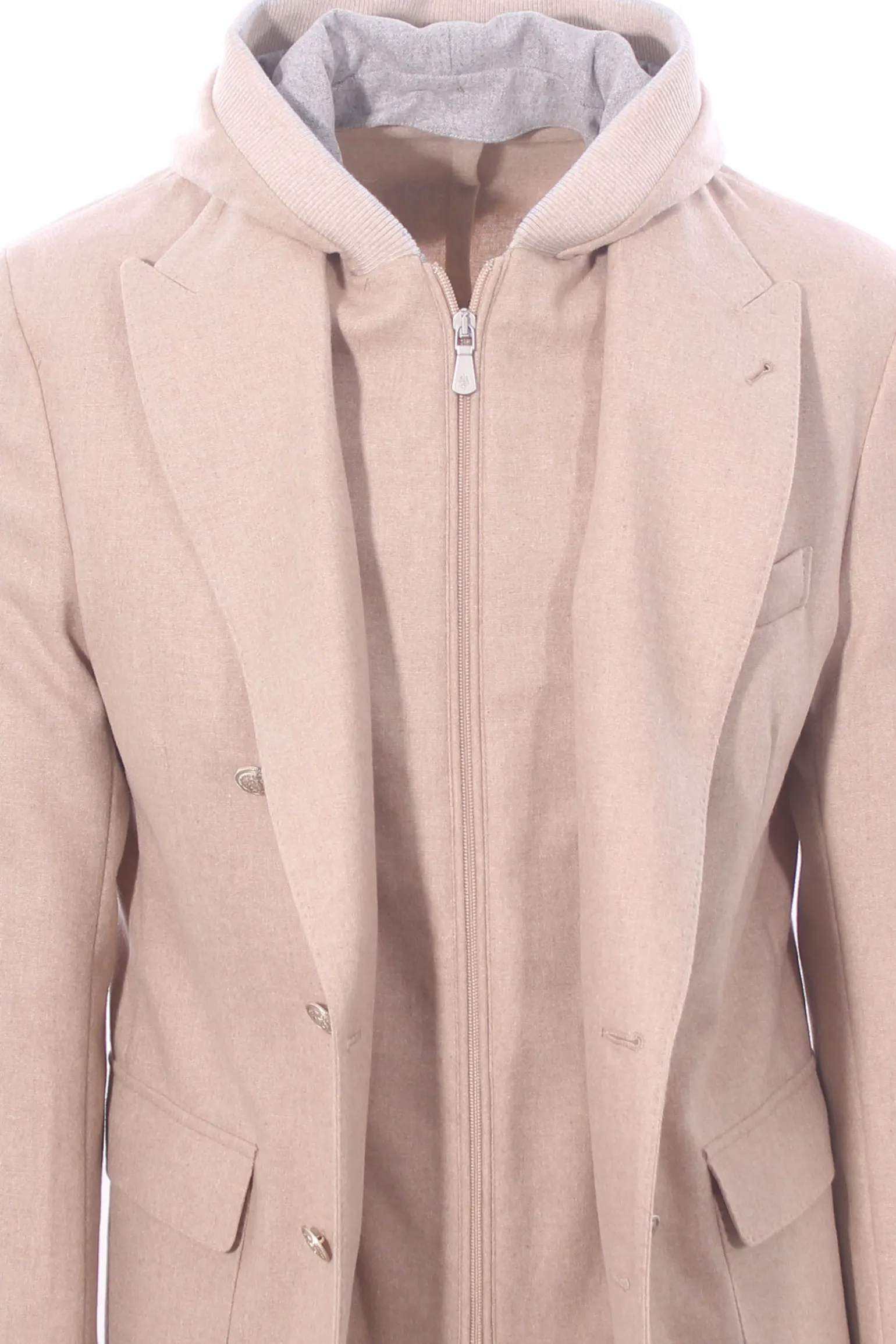 giacca in lana e cashmere