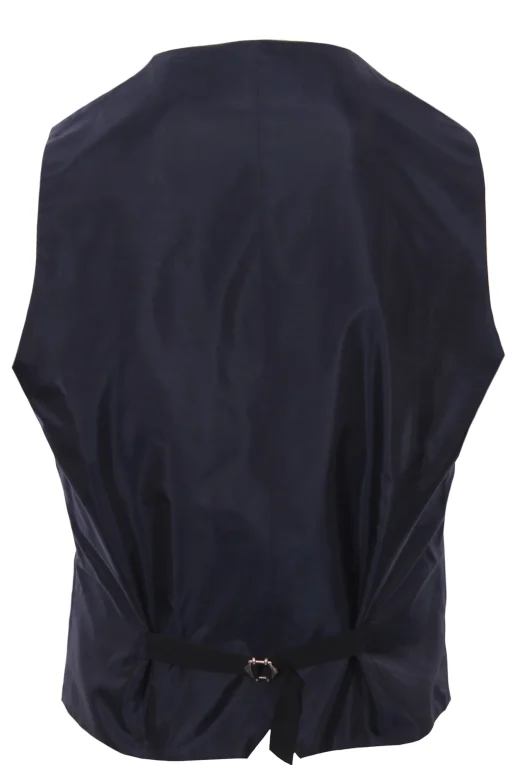 Gilet cerimonia in lana con dettagli raso