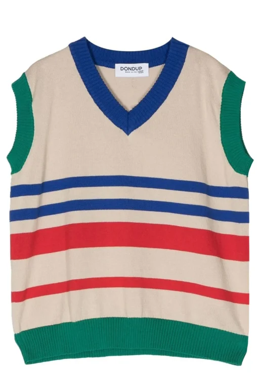 gilet rigato