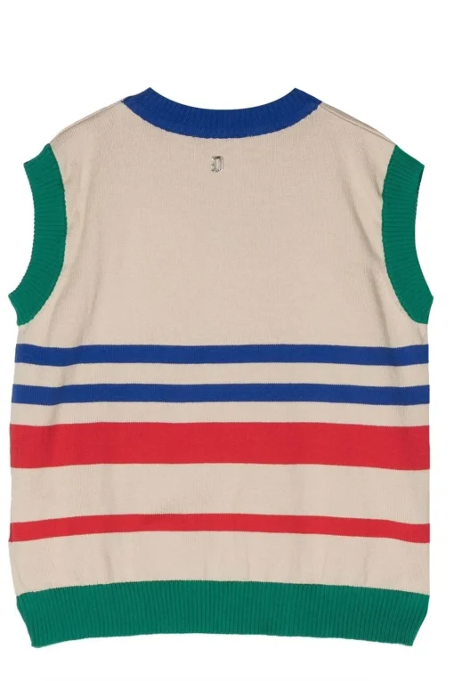 gilet rigato