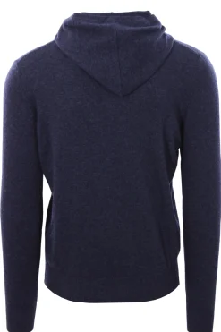 Girocollo cappuccio in lana e cashmere