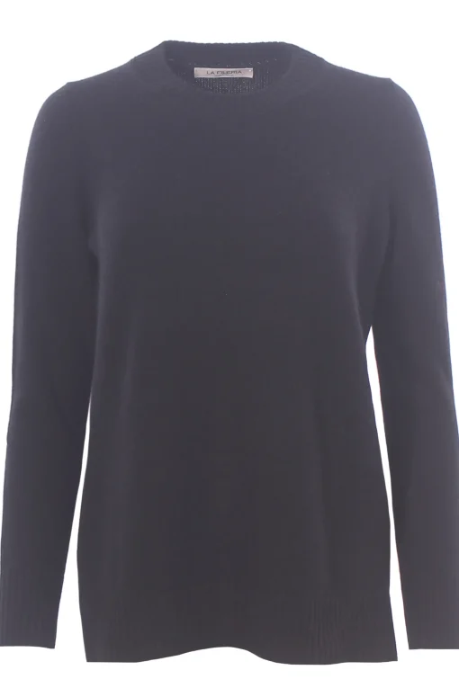 Girocollo in lana e cashmere