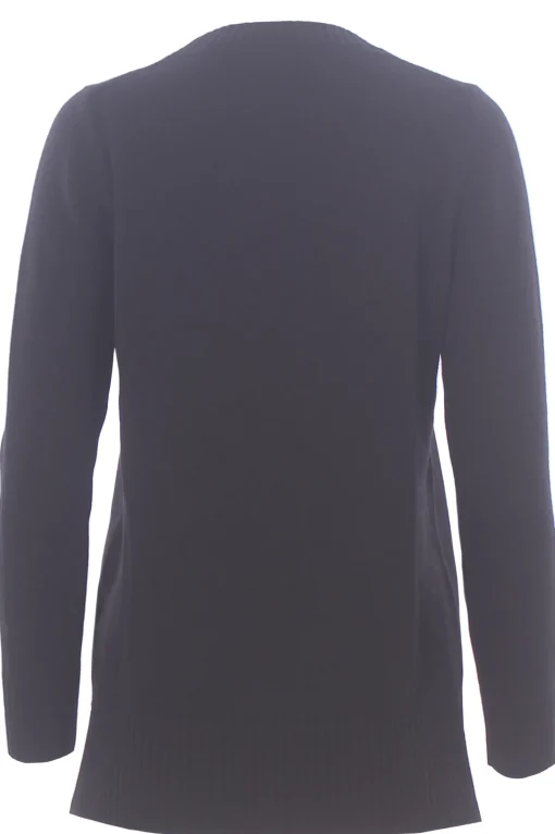 Girocollo in lana e cashmere