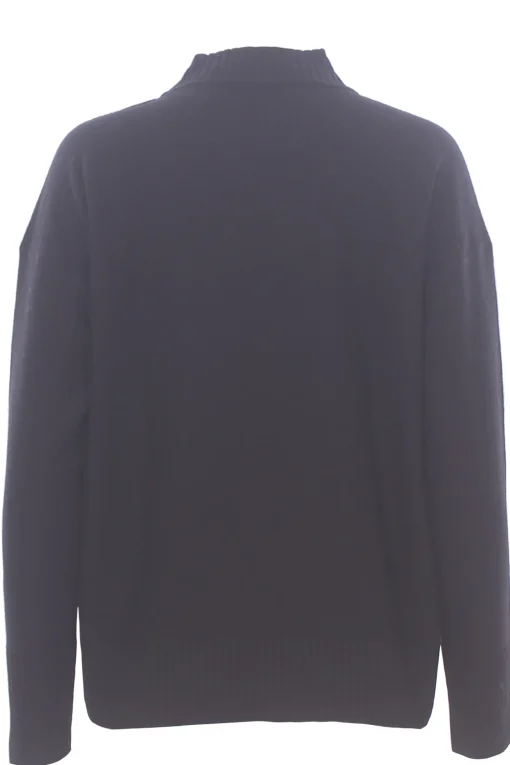 Girocollo in lana seta e cashmere