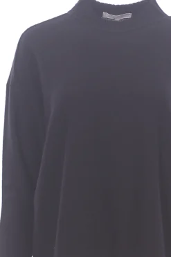 Girocollo in lana seta e cashmere