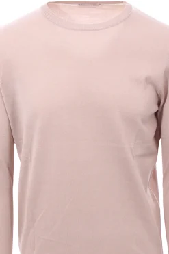 girocollo laos in cotone, seta e lino