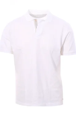 maglia polo in jersey di cotone