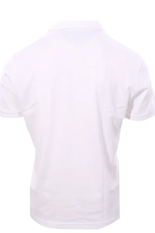 maglia polo in jersey di cotone