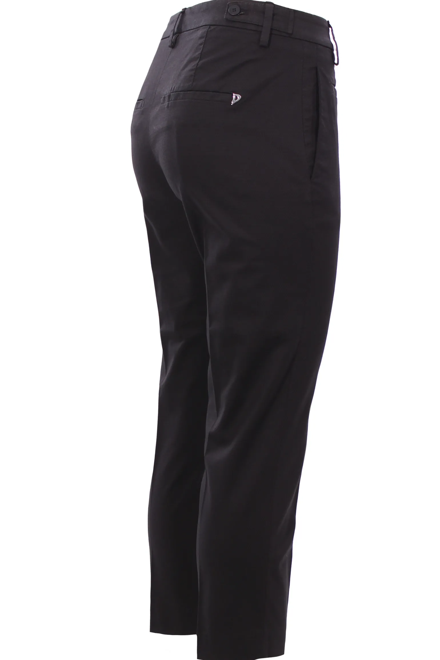 Pantalone ariel in cotone effetto micro nido d'ape