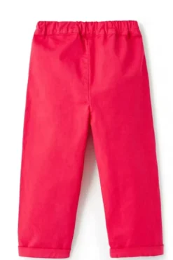 Pantalone baggy in cotone stretch