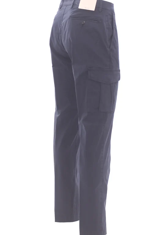 pantalone cargo in cotone stretch