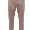 Pantalone fliker in cotone stretch