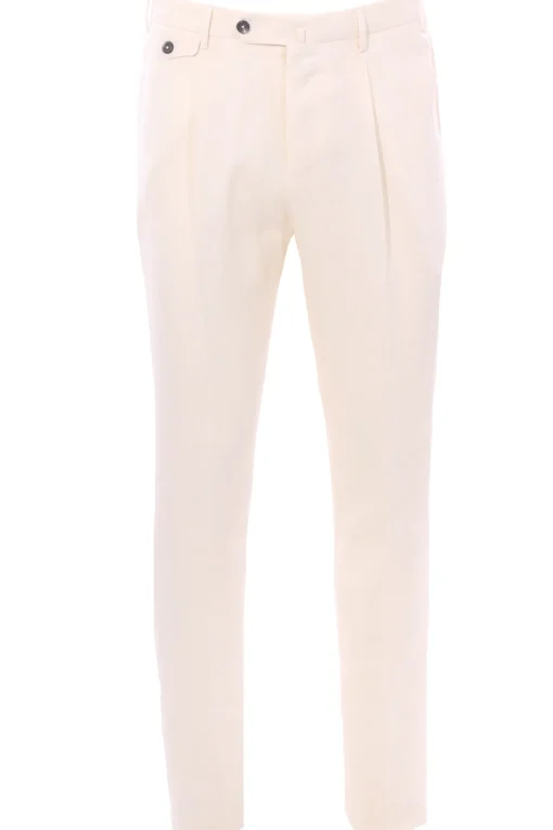 pantalone gentlemen 1p in lino