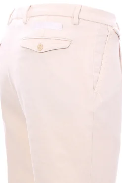 pantalone in bull di cotone stretch