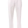 Pantalone in tencel vita alta
