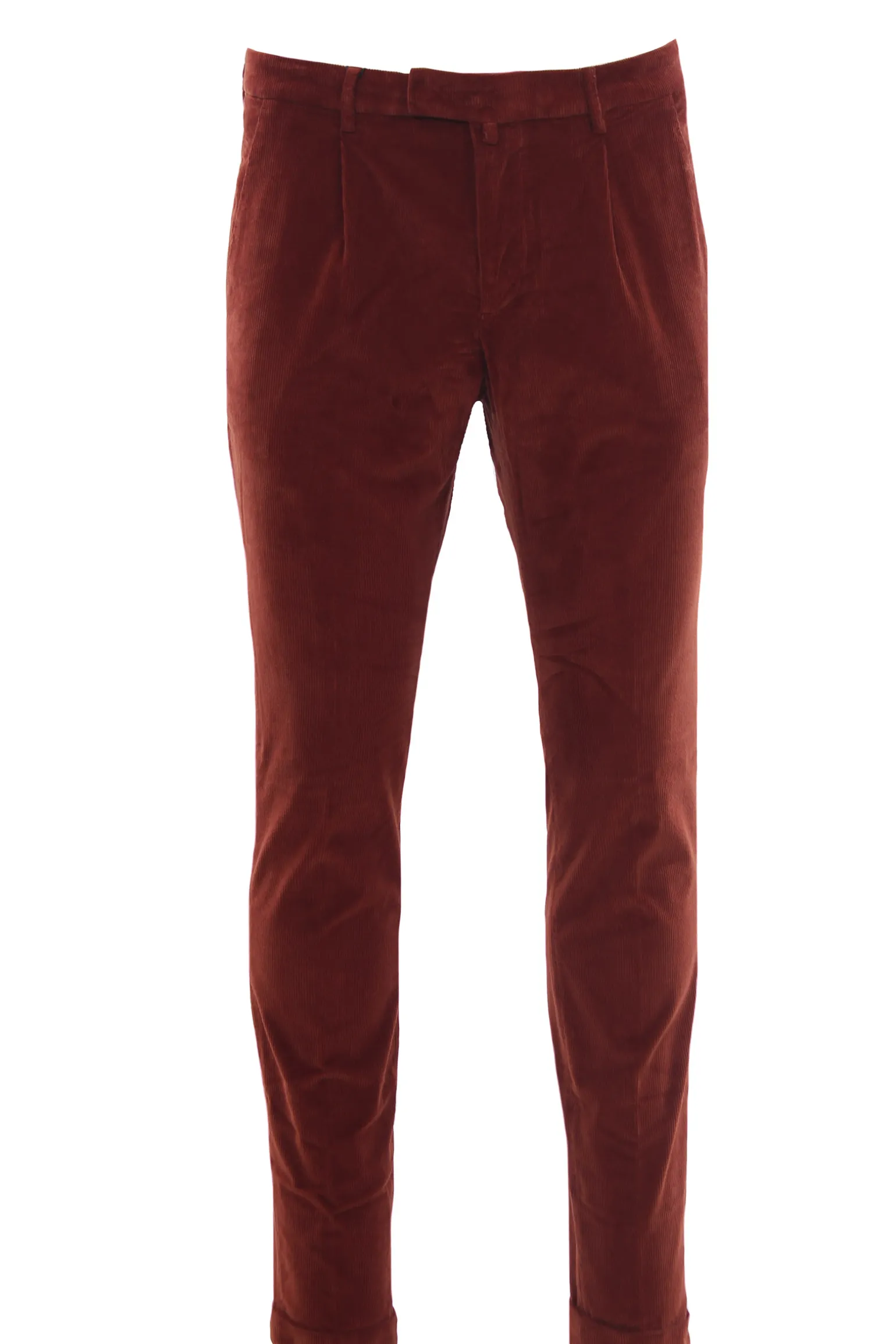 Pantalone in velluto stretch