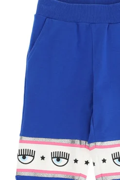 Pantalone jogging con banda laterale